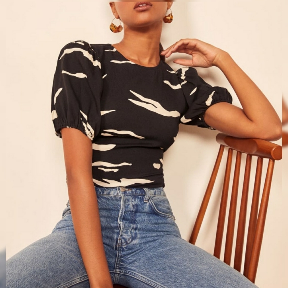 Reformation Makenna Blouse